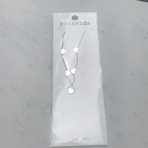 Puravida heart necklace